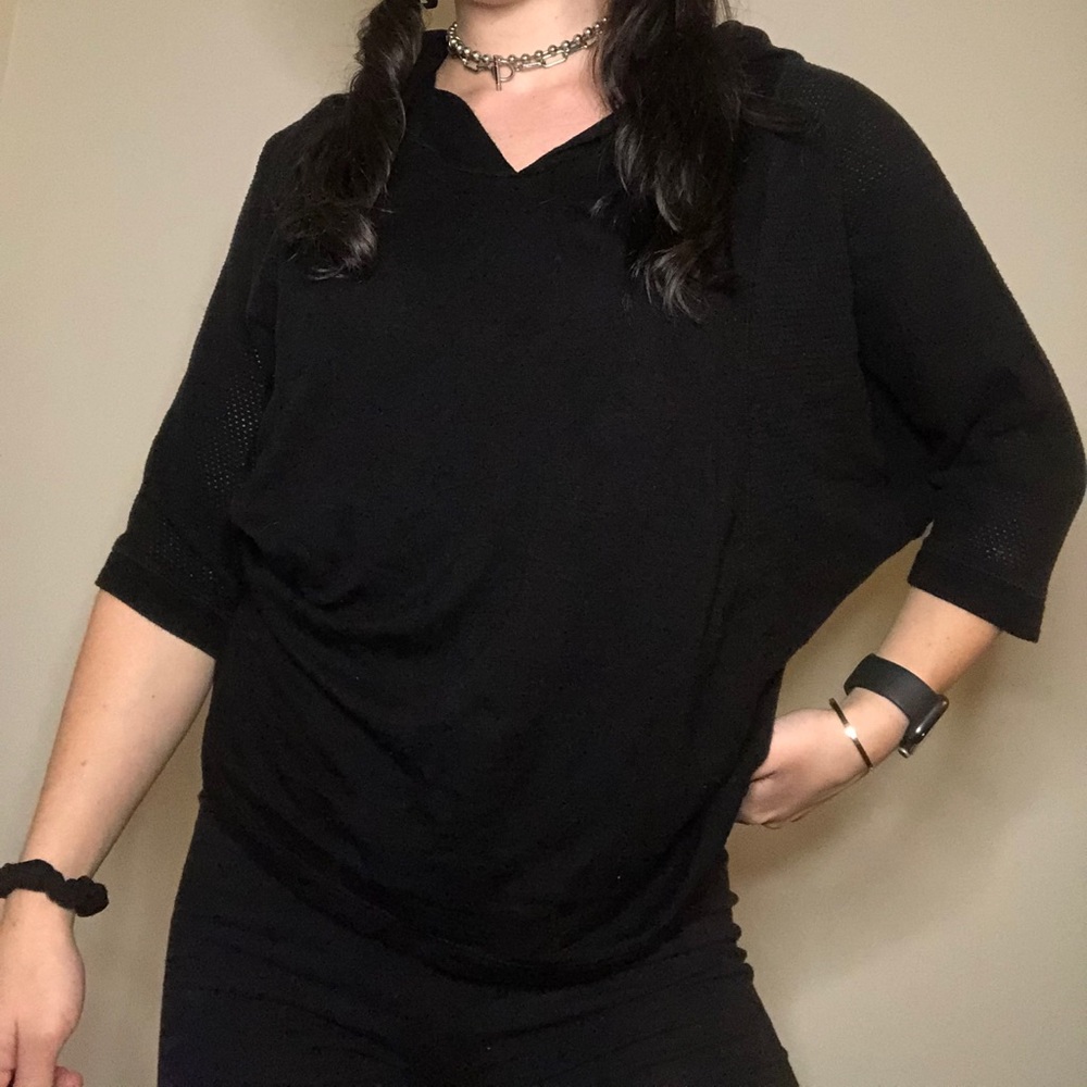 slouchy hoodie